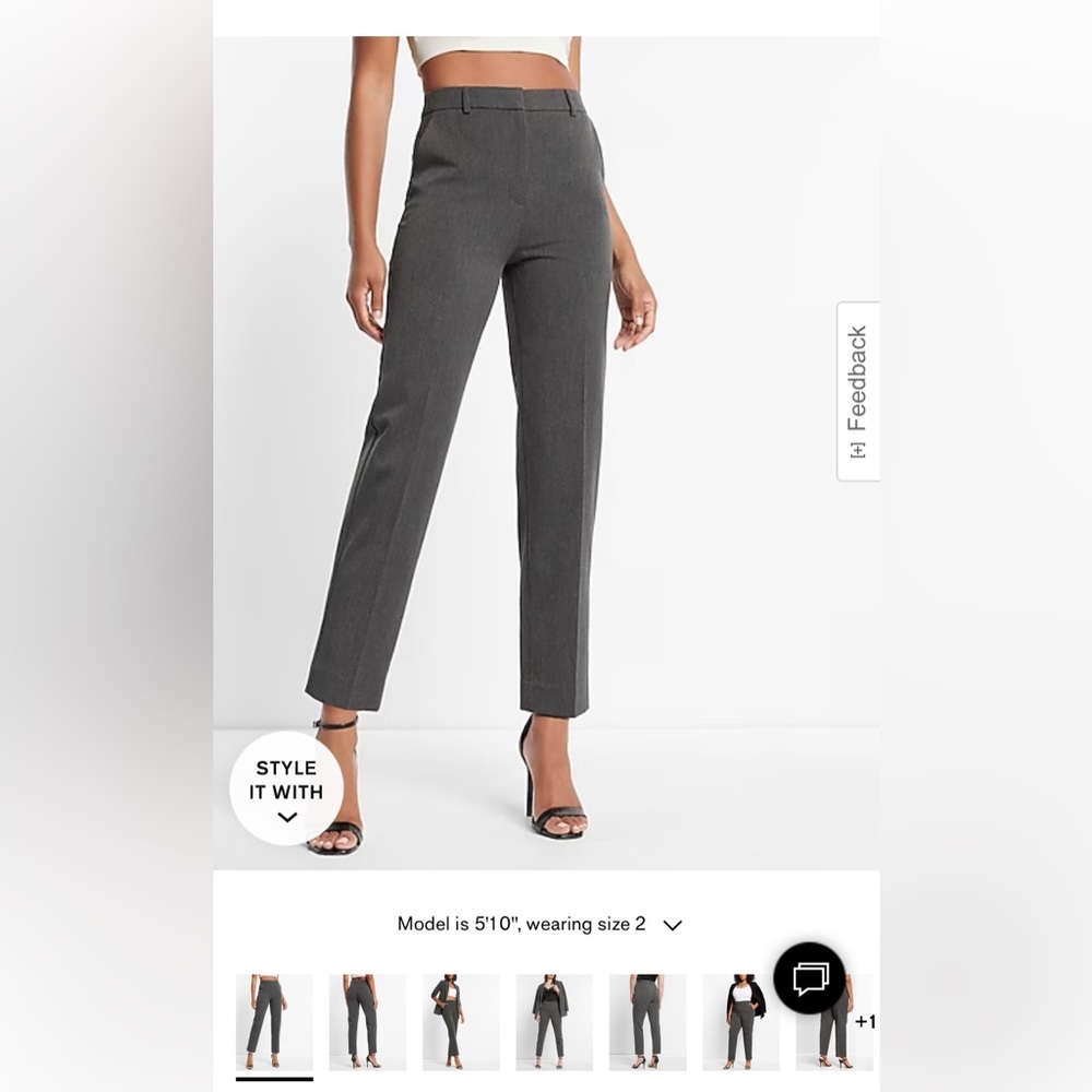 Express Editor Straight Dress Pant